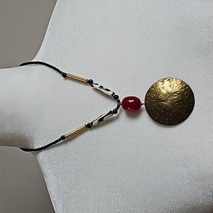 Hand made African tribal necklace